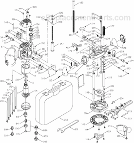 Part Location Diagram of 903113 Porter Cable Post